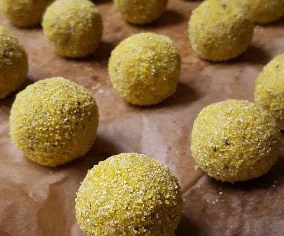 Polpettine di ceci al forno